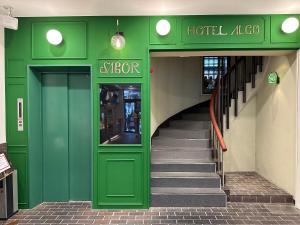 La fachada o entrada de HOTEL ALGO