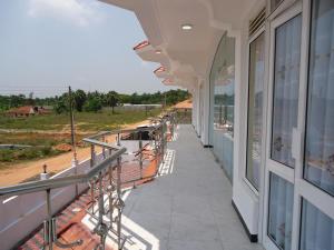 Balkón nebo terasa v ubytování Hotel Glee