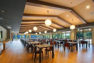 Restaurace v ubytování Aso Hakuun Sanso