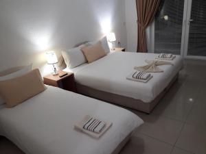 Cama o camas de una habitación en Apartments Mite
