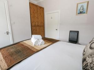 Postel nebo postele na pokoji v ubytování Sunbeach