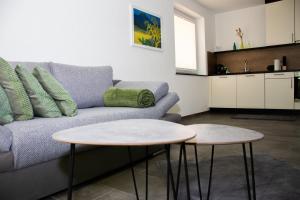 Posezení v ubytování Landhaus Juleiko