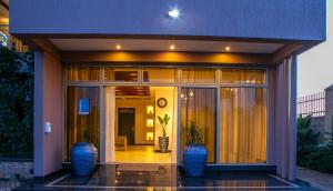 Bygningen som hotellet ligger i