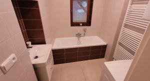Kopalnica v nastanitvi Apartmany U Lva