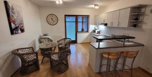 Kuhinja oz. manjša kuhinja v nastanitvi Apartmany U Lva