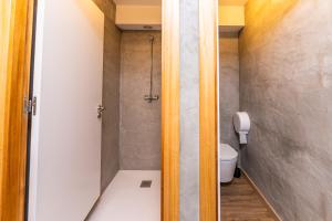 Koupelna v ubytování Olá Vida - Hostel Caminha