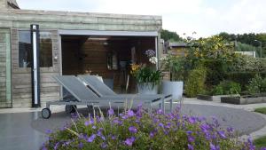 Zahrada ubytování B&B Bergdal