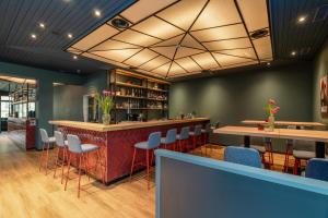 Restaurace v ubytování b-smart hotel Schönenwerd + 37 fotografií