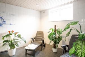 Posezení v ubytování Hotel garni Zwickau-Mosel