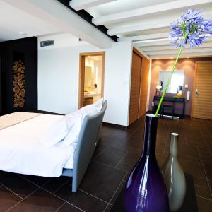 Voodi või voodid majutusasutuse Orizontes View Hotel toas