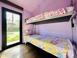 Postel nebo postele na pokoji v ubytování Serena CostaBravaSi
