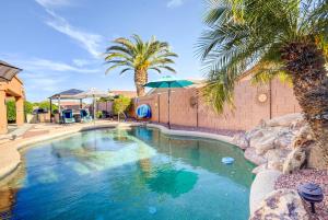 The swimming pool at or close to Spacious Arizona Getaway with Pool, Pets Welcome!