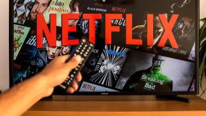 TV a/nebo společenská místnost v ubytování Chalet Luxe