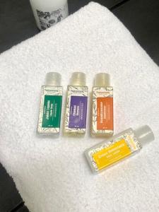 un grupo de cuatro líquidos sentados sobre una toalla en Aparta_Suite_Sogamoso, en Sogamoso