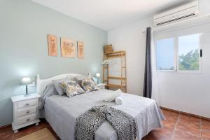 Postel nebo postele na pokoji v ubytování Apartamento P Armonia Rural + 18 fotografií
