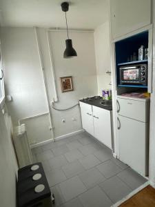 Kuchyňa alebo kuchynka v ubytovaní Apartment in Zagreb 10 min center