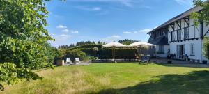 Zahrada ubytování La Ferme du Soyeuru