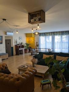 Posedenie v ubytovaní Gîte au coeur du vignoble de Cahors, 5 chambres