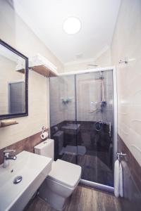 Koupelna v ubytování Royal Venezia Hotel
