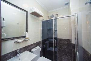 Koupelna v ubytování Royal Venezia Hotel