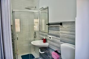 Koupelna v ubytování B&B Aurora