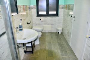 Koupelna v ubytování B&B Aurora