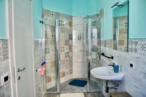 Koupelna v ubytování B&B Aurora