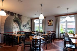 Zona d'estar a Hotel U Berounky