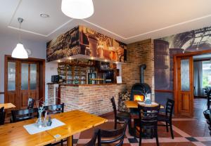 Zona d'estar a Hotel U Berounky