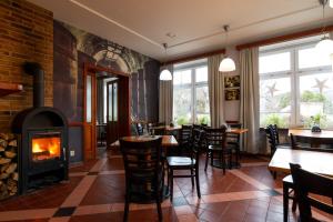 Zona d'estar a Hotel U Berounky