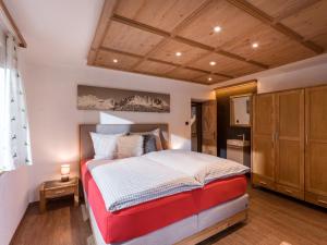 Postel nebo postele na pokoji v ubytování Ferienhaus Rauter