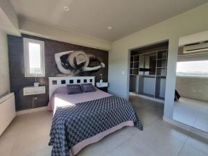 Giường trong phòng chung tại La Casa de los Vientos +29 ảnh