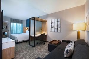 Postel nebo postele na pokoji v ubytování SpringHill Suites by Marriott Austin North + 11 fotografií