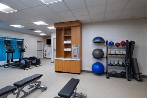 Fitness centrum a/nebo fitness zařízení v ubytování SpringHill Suites by Marriott Austin North