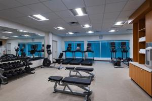 Fitness centrum a/nebo fitness zařízení v ubytování SpringHill Suites by Marriott Austin North