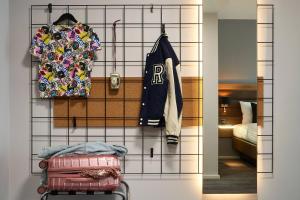 Voodi või voodid majutusasutuse Moxy Dublin City toas
