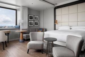 Ruang duduk di Lagos Marriott Hotel Ikeja