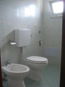 Ett badrum på Casamalena