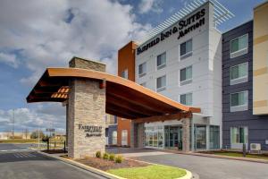 una representación de la parte delantera de un edificio de hotel en Fairfield Inn & Suites by Marriott Allentown West, en Breinigsville