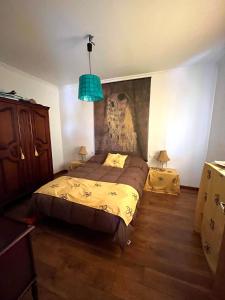 A bed or beds in a room at Casa Bimba
