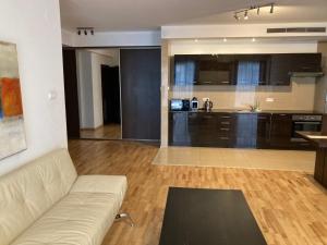 Kuchyň nebo kuchyňský kout v ubytování Platinum Towers Hotel Apartments