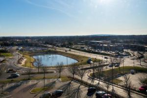 Letecký snímek ubytování Bridgewater Marriott