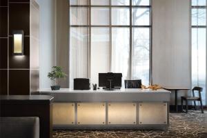 Posezení v ubytování SpringHill Suites Minneapolis-St. Paul Airport/Mall Of America