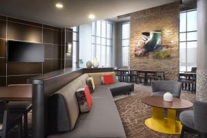 Posezení v ubytování SpringHill Suites Minneapolis-St. Paul Airport/Mall Of America