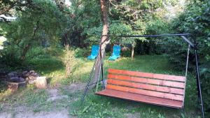 A garden outside Kerékpáros és Zarándok Vendégház