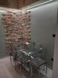 Posezení v ubytování Saloumis House