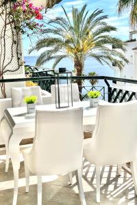 Balkón alebo terasa v ubytovaní MI CAPRICHO 4C BEACHFRONT -Apartment with sea view - Costa del Sol