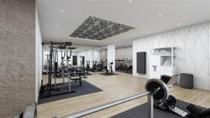 Γυμναστήριο ή/και όργανα γυμναστικής στο Brand New Studio Near The Beach, Gibraltar