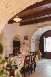 Posezení v ubytování Masseria Montanaro