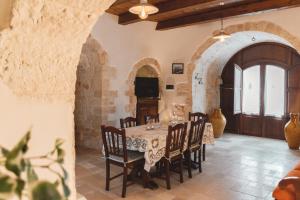 Posezení v ubytování Masseria Montanaro